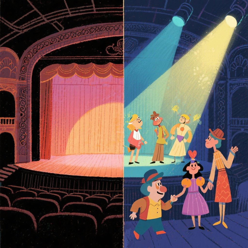 From Stage to Screen: How Theatre Shapes Modern Animation